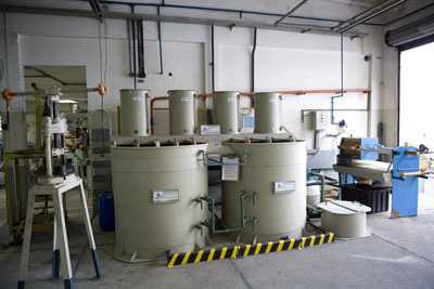 image of the effluent treatment system Eletrosil