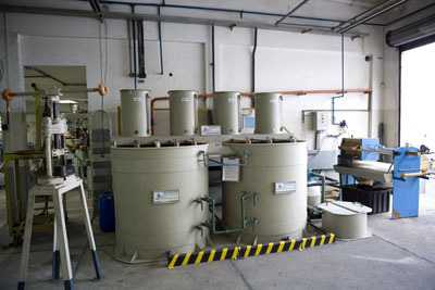 image of the effluent treatment system Eletrosil